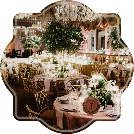 Espaces uniques pour mariages, anniversaires et fêtes privées